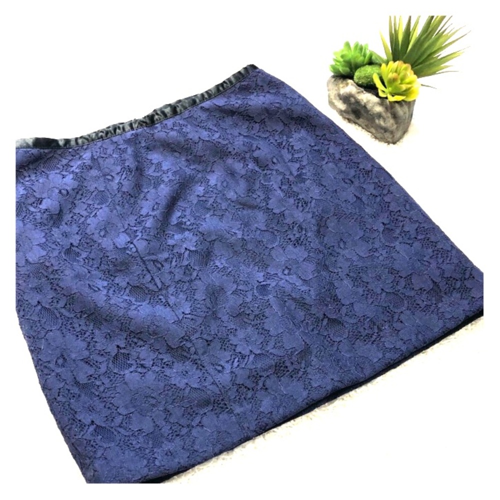 Navy Blue forever21 skirt